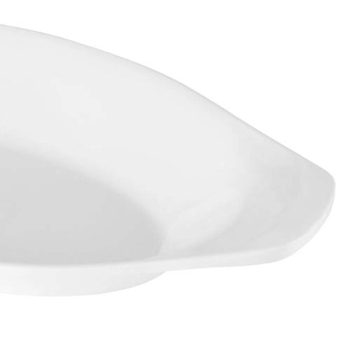 DELCASA 9" Melamine Oval Tray, DC2330 - Dishwasher Safe, Ideal for Serving.