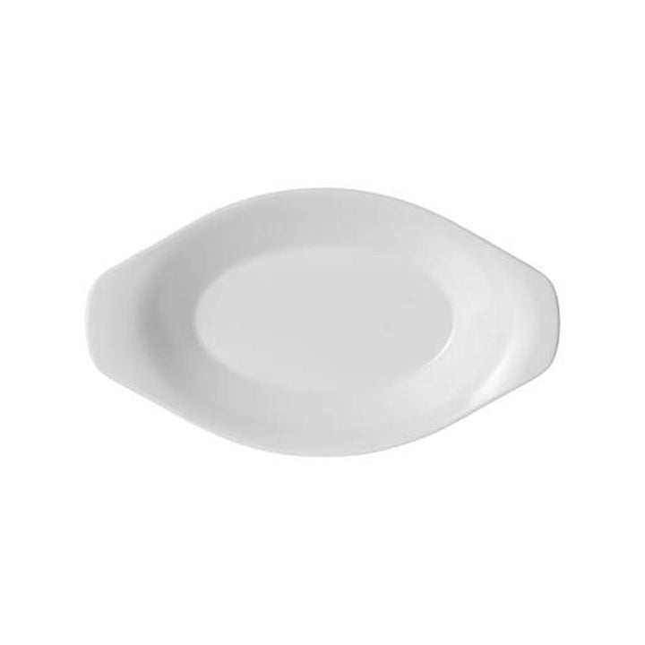 DELCASA 9" Melamine Oval Tray, DC2330 - Dishwasher Safe, Ideal for Serving.