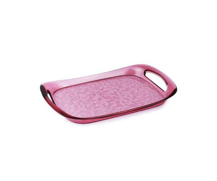 DELCASA Acrylic Plum Tray