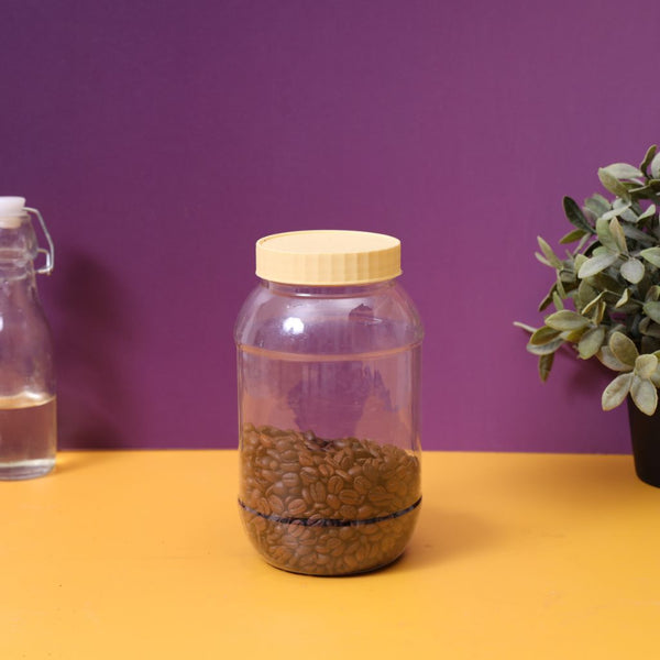 DELCASA Air-Tight Glass-Like Storage Jar - Keeps Food Fresh & Healthy 1.5L