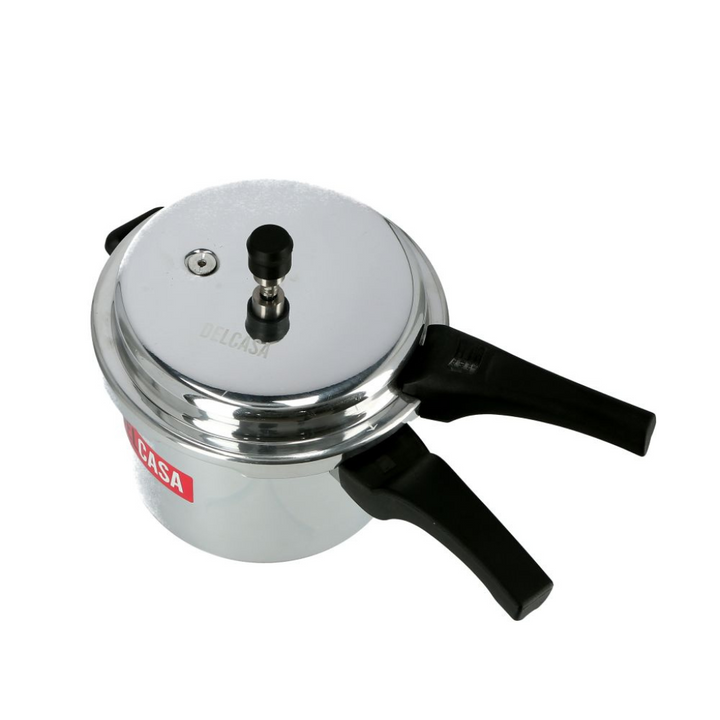 DELCASA Aluminium Pressure Cooker Combo 5L + 3L 