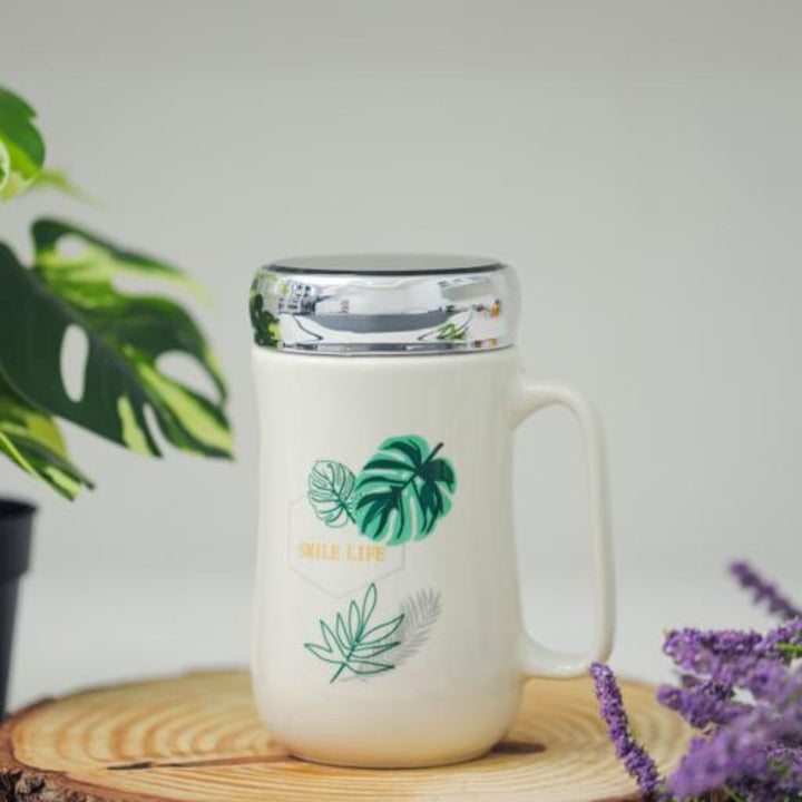 DELCASA Ceramic Large Water Mug