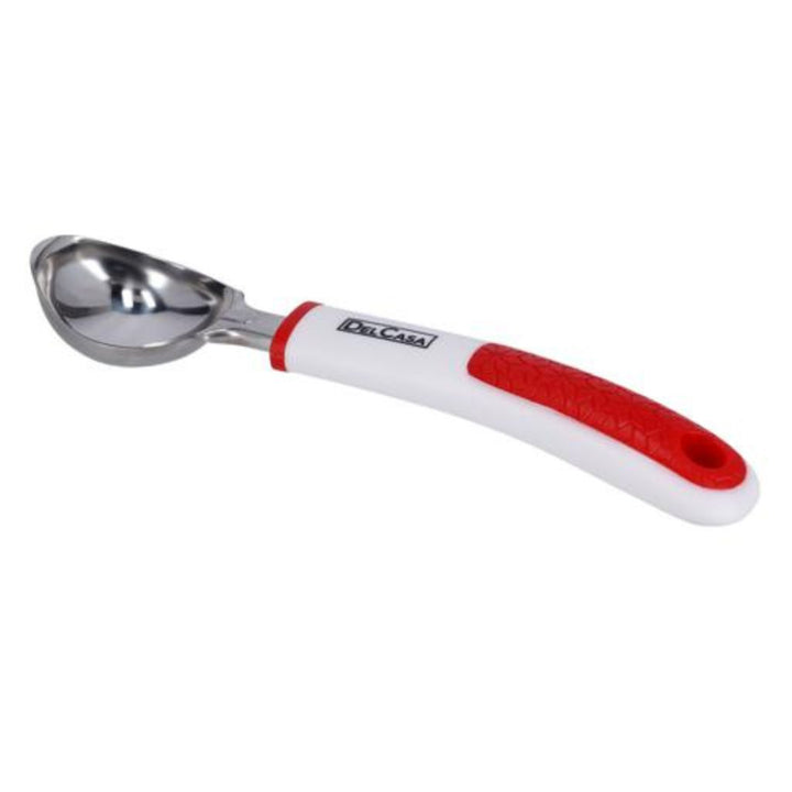 DELCASA Comfortable Grip ABS Handle Stainless Steel Ice Cream Scoop