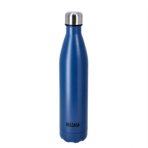 DELCASA DC2268 Portable Stainless Steel Double Wall Vacuum Bottle with 1000ml Capacity, Leak-Proof Design, Keeps Drinks Hot or Cold for Hours with a Stainless Steel Interior for Both Cold and Hot Beverages.