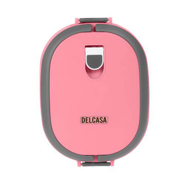 DELCASA Delcasa SS Square Lunch Box - 900ML