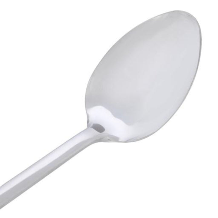 DELCASA Elegant Design Stainless Steel Rice Spoon with PP Handle - 32X7.3CM - Dishwasher Safe - Ideal for Serving Rice, Soup, Desserts and More