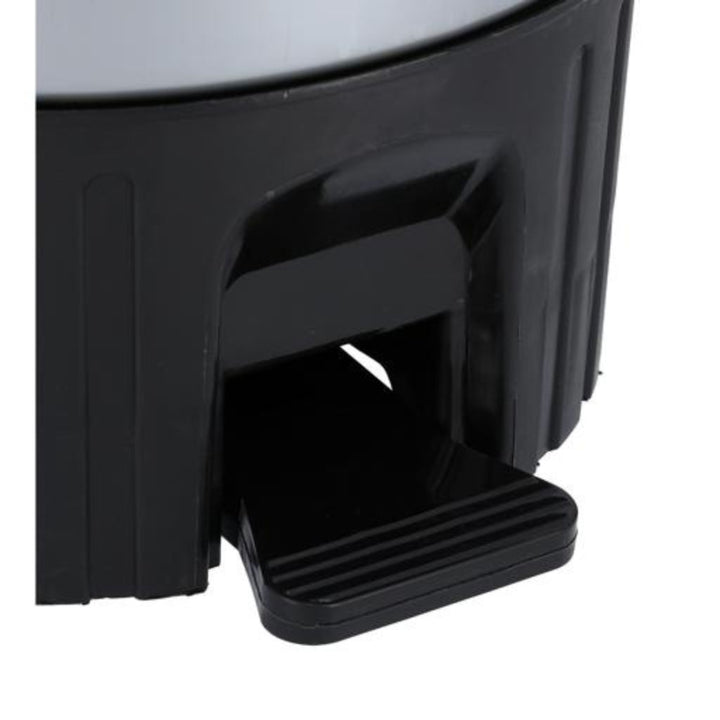 DELCASA Hands-Free Pedal Garbage Can - 12L