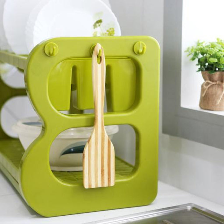 DELCASA Heat-Resistant Bamboo Flat Turner with Comfortable Grip - Ideal for Cooking and Baking