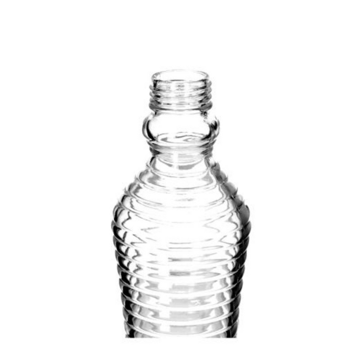 DELCASA Lead-Free, Portable Glass Water Bottle with a Travel Cap - 1L 