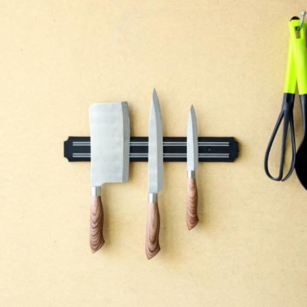 DELCASA Magnetic Knife Rack - Wall-Mounted Utensil Storage and Kitchen Accessory Organizer Bar