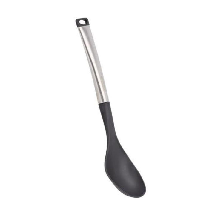 DELCASA Nylon Solid Spoon Stainless Steel Handle