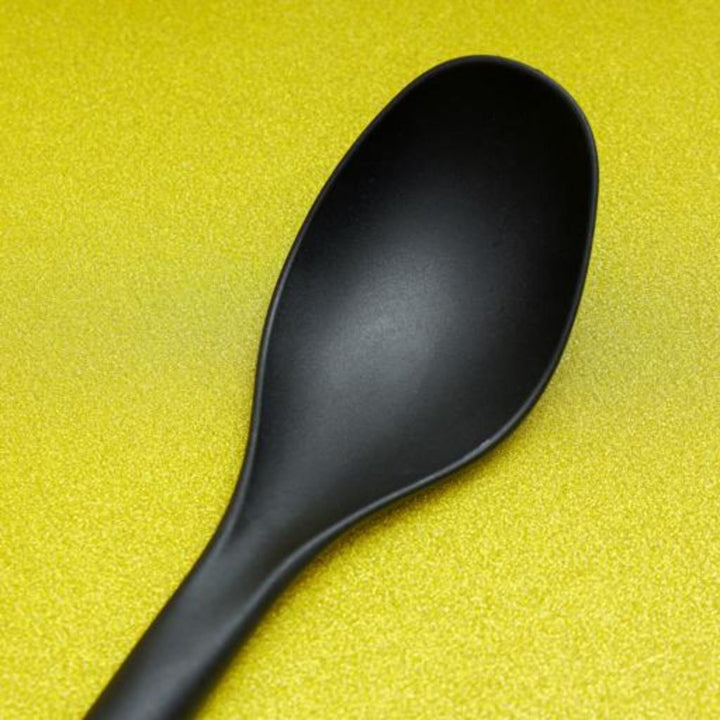 DELCASA Nylon Solid Spoon Stainless Steel Handle