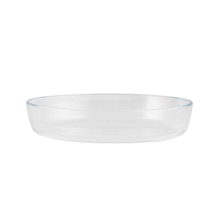 DELCASA Oval Baking Dish 2000ml Borosilicate Glass - Non-Stick, Freezer-to-Oven, No Lid