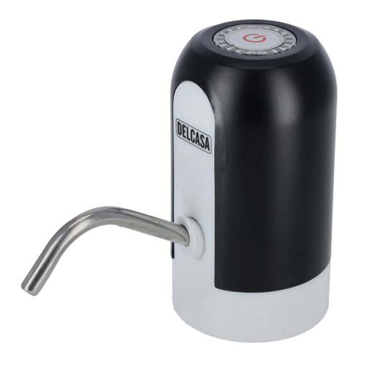 DELCASARechargeable Water Pump w/ USB Cable, 1200mAh Battery, No Leak, Rust-Proof Steel Pipe