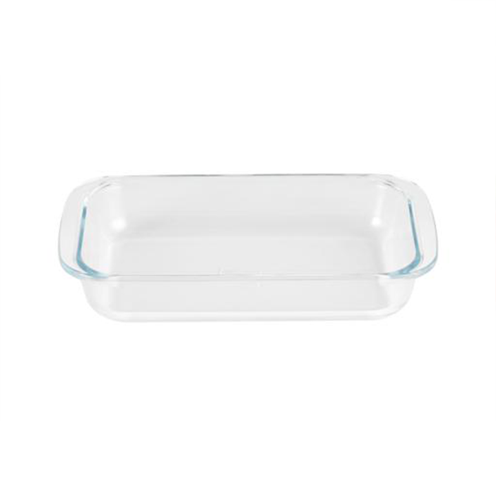 DELCASA Rectangular 1800ml Glass Baking Dish  Non-Stick, Freezer to Oven, No Lid