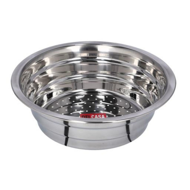 DELCASA Rice Sieve with a Bottom Opening 29cm