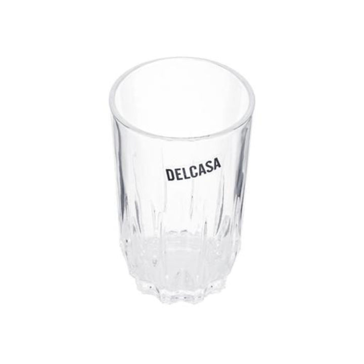 DELCASA Set of 6 9oz/260ml Tumbler Glasses for Drinking Water, Tea, Coffee, and Juice