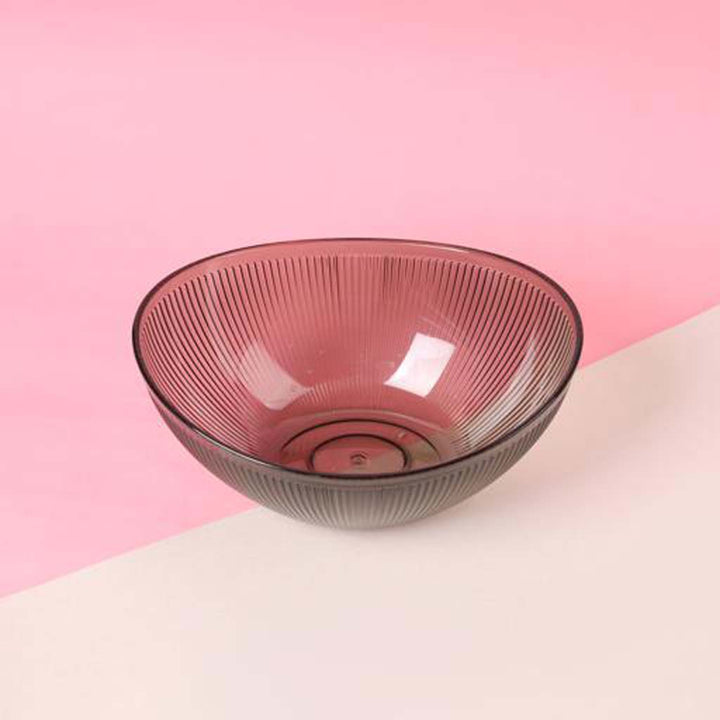 DELCASA Smoked Gray 1650ml Acrylic Bowl