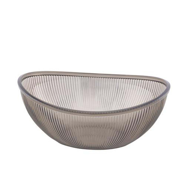 DELCASA Smoked Gray 1650ml Acrylic Bowl