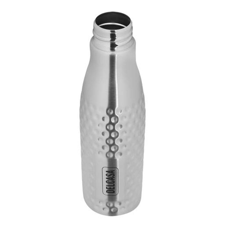 DELCASA 750ml Portable Stainless Steel Water Bottle - Unbreakable, Leak-Resistant