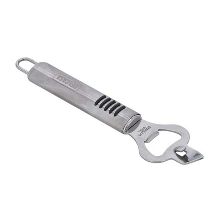 DELCASA Stainless Steel Bottle Opener with TRP Handle - Elegant Design, Multi-Functional for Home & Restaurant.