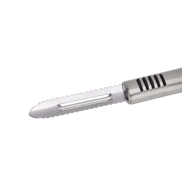 DELCASA Stainless Steel Fish Peeler with TRP Handle