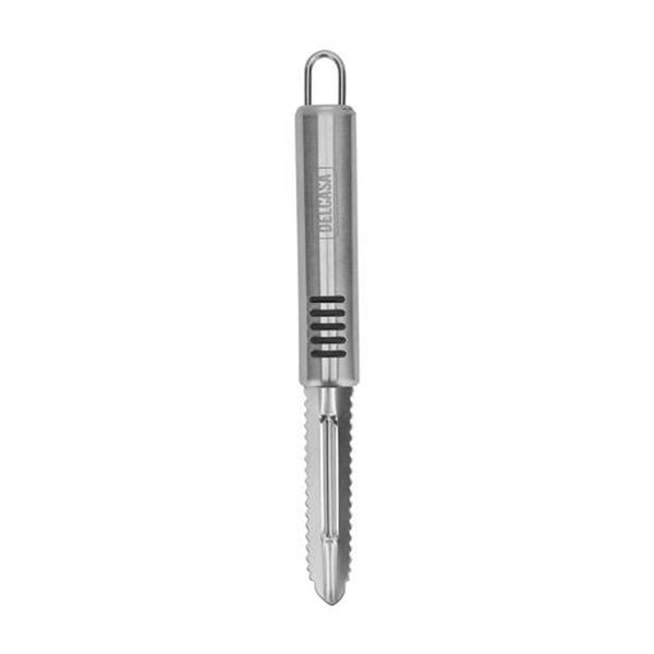 DELCASA Stainless Steel Fish Peeler with TRP Handle