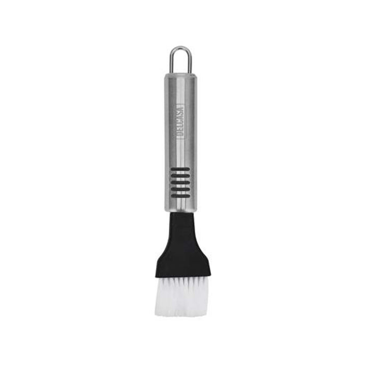 DELCASA Stainless Steel Nylon Brush with Elegant Design for Cooking, Baking & BBQ. Ergonomic Basting Brush for Oiling & Glazing.