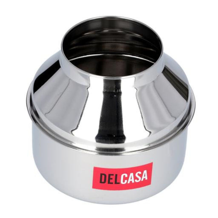 DELCASA Stainless Steel Puttu Maker with Pot - Food-Grade Material