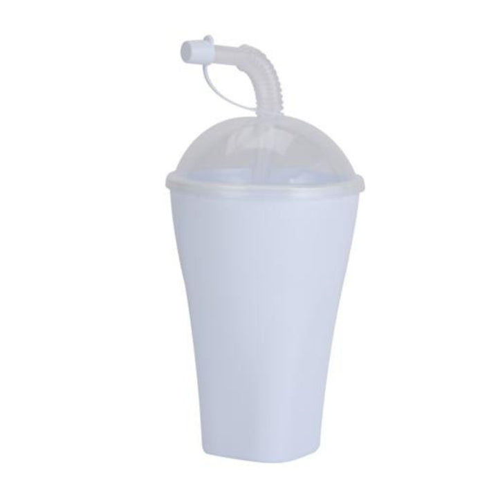 DELCASA Straw Cup With Lid - 500ML