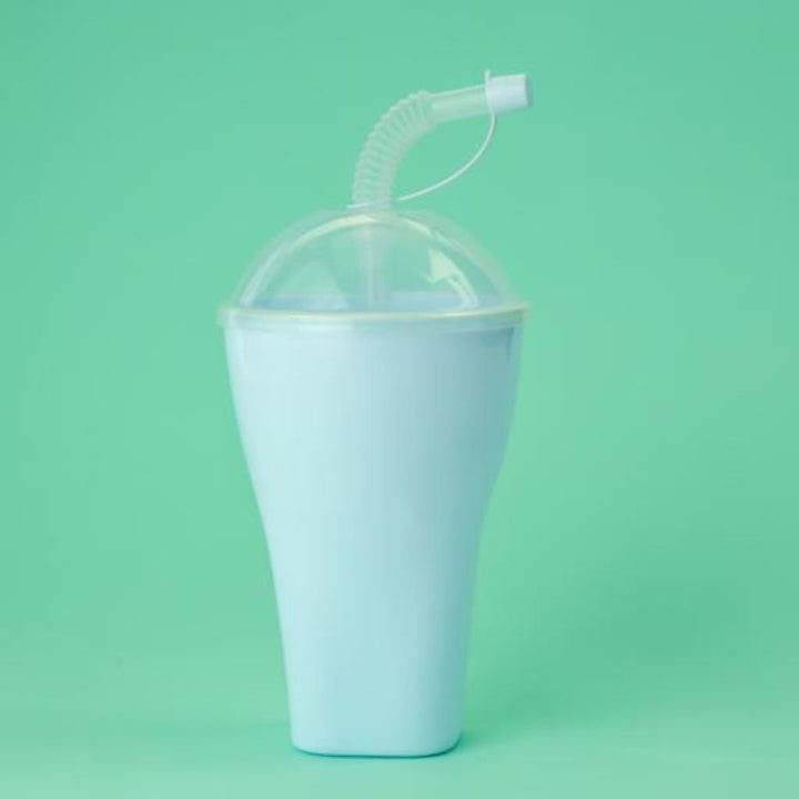 DELCASA Straw Cup With Lid - 500ML