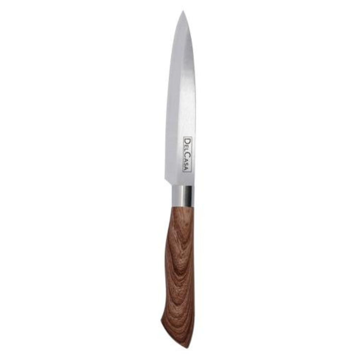 DELCASA Ultra Sharp Stainless Steel All Purpose Small Kitchen Knife with 12.7cm Blade - Perfect for Kitchen Utility