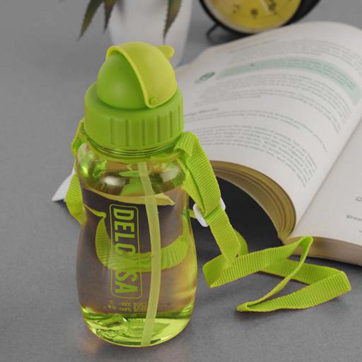 DELCASA Unbreakable 500ml Water Bottle with Leak-Proof Seal, Food Grade Material for Travel, Camping, Trekking & More.