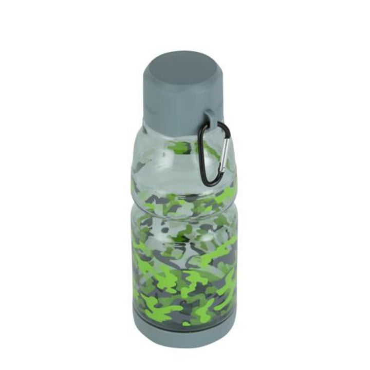 DELCASA Water Bottle with Portable Cap - Lead-Free and Perfect for Travel - 0.5L