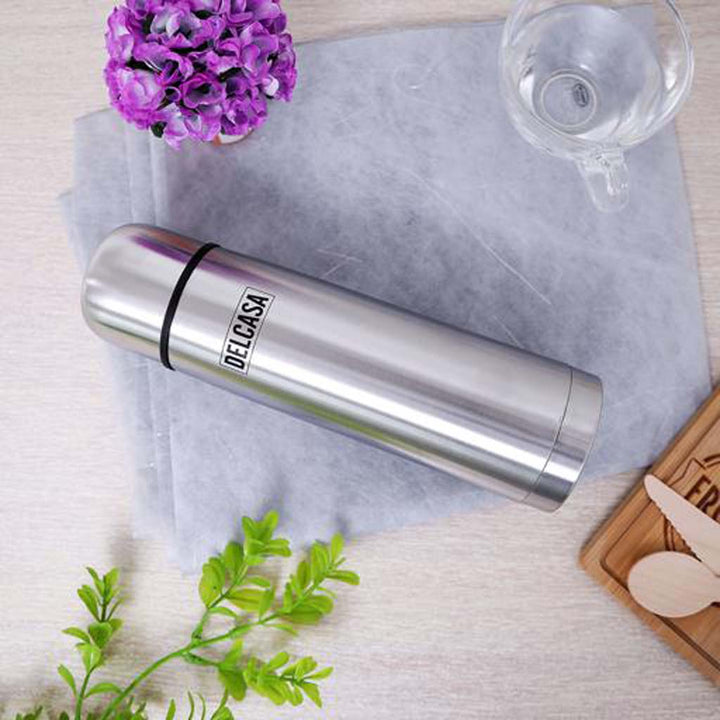 Delcasa 1000ml Stainless Steel Vacuum Insulated Flask