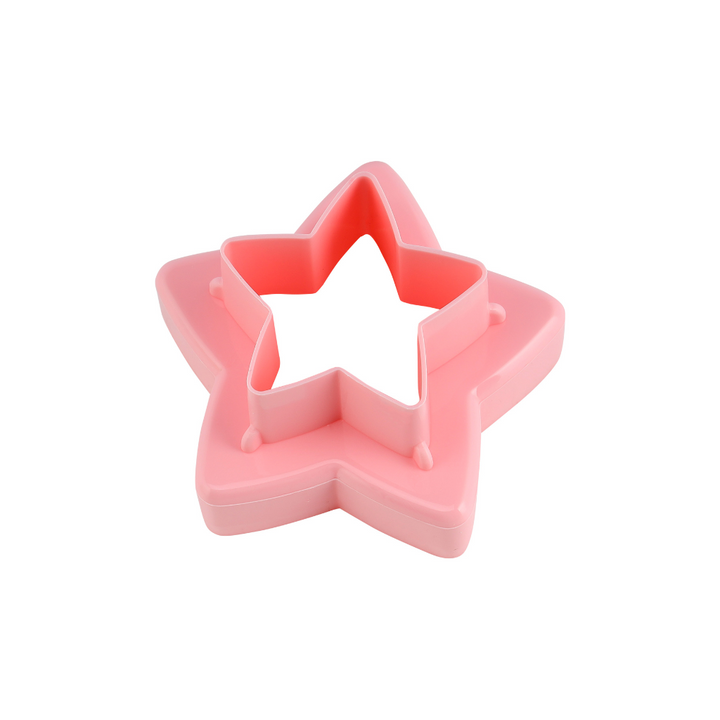 Double Side Star Cookie Cutter PP Polymer Cutter Set 3PCS