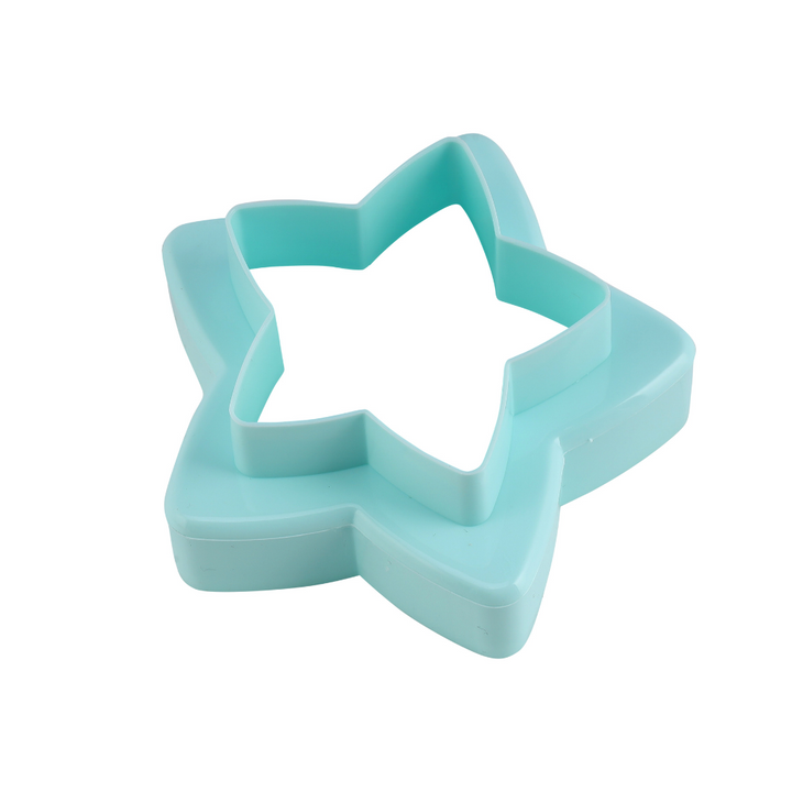 Double Side Star Cookie Cutter PP Polymer Cutter Set 3PCS