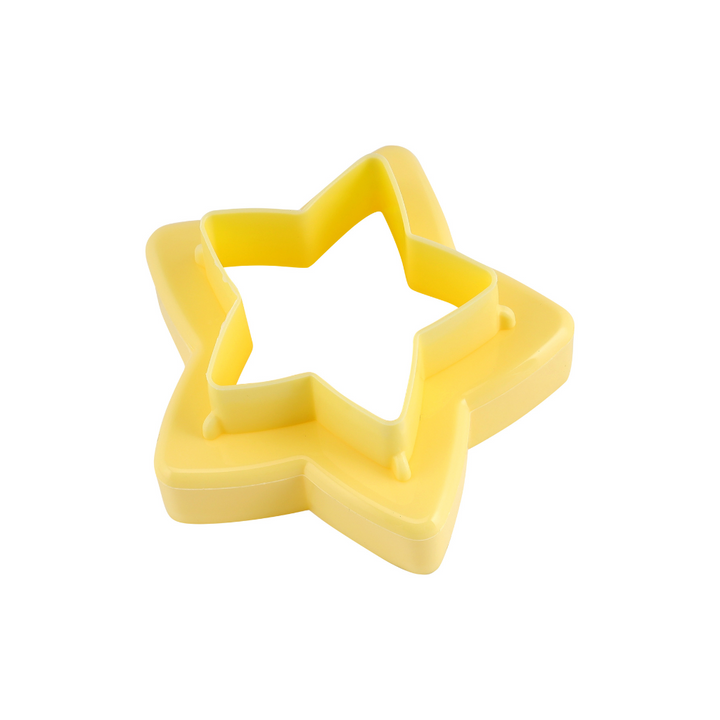 Double Side Star Cookie Cutter PP Polymer Cutter Set 3PCS