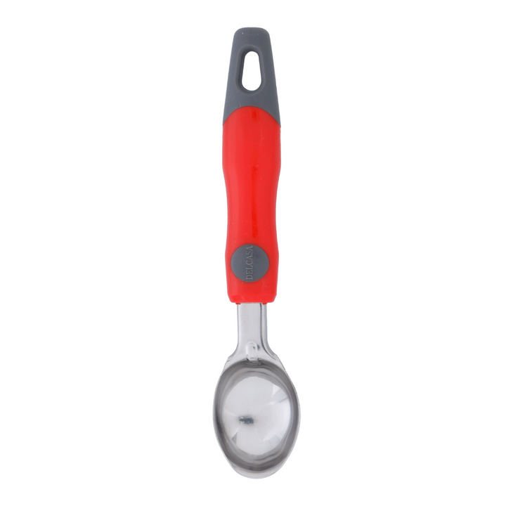 Durable Stainless Steel Ice Cream Scoop -Silver and Red Online in UAE 21X4.2CM