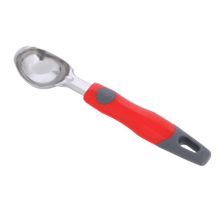 Durable Stainless Steel Ice Cream Scoop -Silver and Red Online in UAE 21X4.2CM