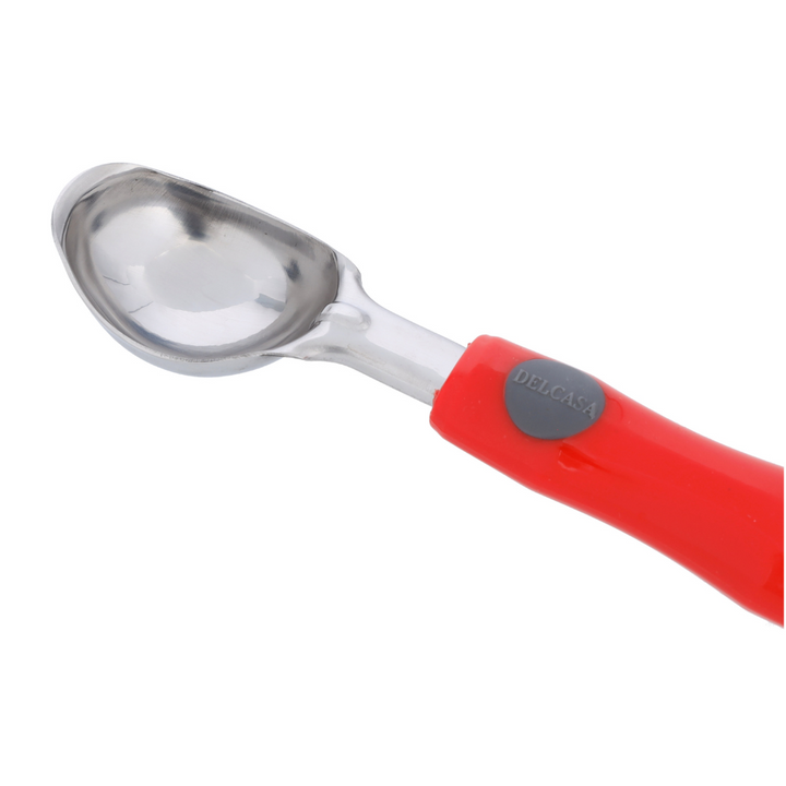 Durable Stainless Steel Ice Cream Scoop -Silver and Red Online in UAE 21X4.2CM