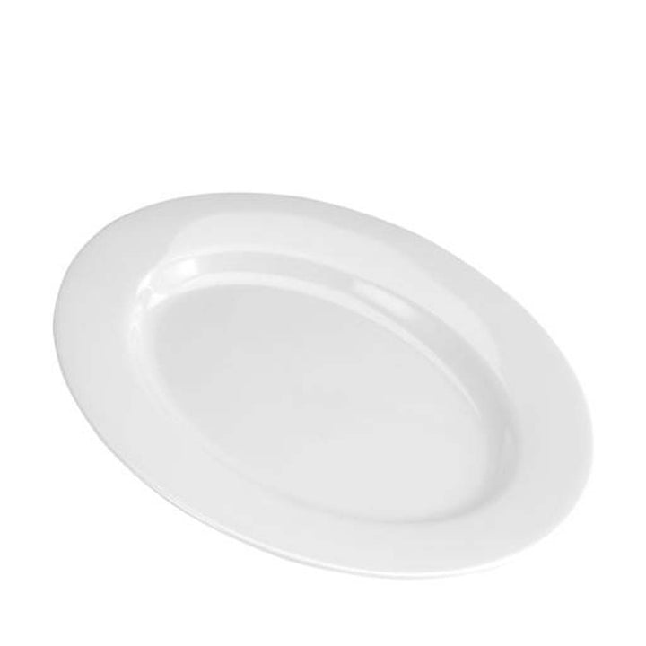 ELCASA 7" Melamine Oval Tray,- Durable, Chip-Resistant, Ideal for Home & Restaurant.