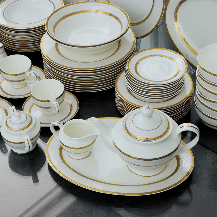 Fine Bone Dinner Set 83PCS