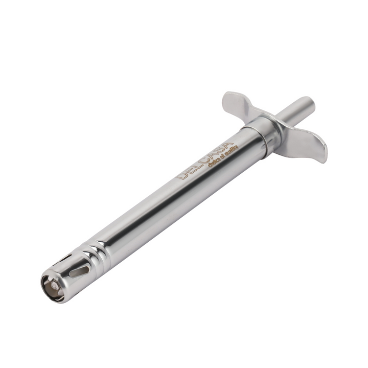 Gas Lighter made from Premium stainless steel silver color