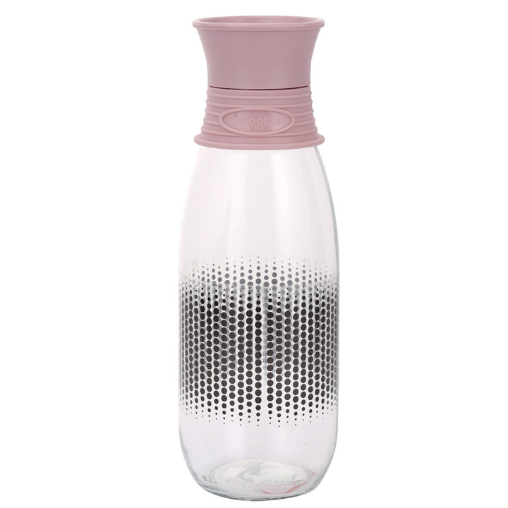 Glass Bottle with Lid, BPA-Free 