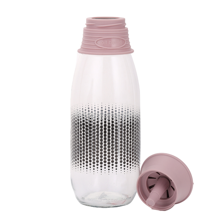 Glass Bottle with Lid, BPA-Free 