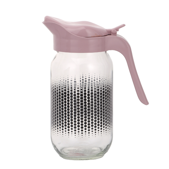 Glass Jug with Lid, BPA Free Jug 