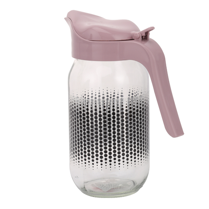 Glass Jug with Lid, BPA Free Jug 