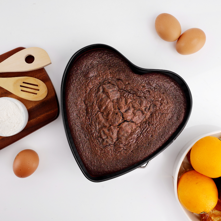 Heart shape Spring Foam Pan Cheesecake Baking Ware with Nonstick Leak-Proof Design