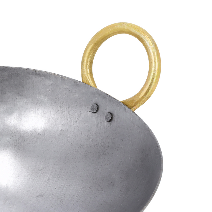 Iron Kadai with Deep Round Bottom & Strong Handle 